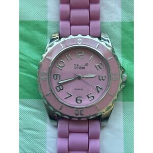 Vivani Pink Dial And Band Women’s Quartz Watch